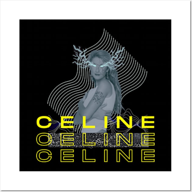 Celine Dion Wall Art by PsychodeMayo